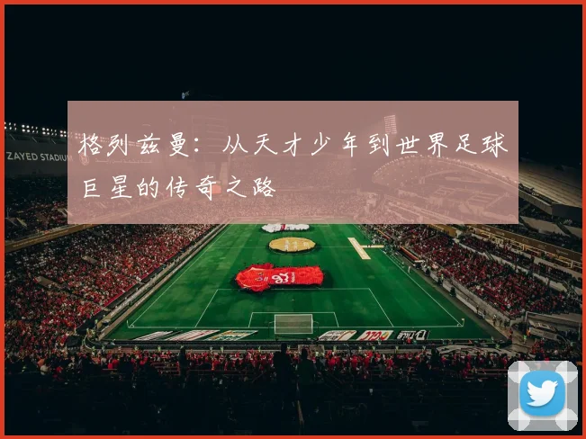 格列兹曼：从天才少年到世界足球巨星的传奇之路